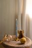 Dunne kaarsen met print, 4 stuks, 20 cm