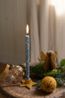 Dunne kaarsen met print, 4 stuks, 20 cm Dunne kaarsen met print, 4 stuks, 20 cm