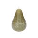 Bougie, poire, vert, Ø11 X 7,5 cm Bougie, poire, vert, Ø11 X 7,5 cm