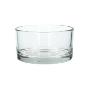 Plat  ikebana, verre, Ø11 cm
