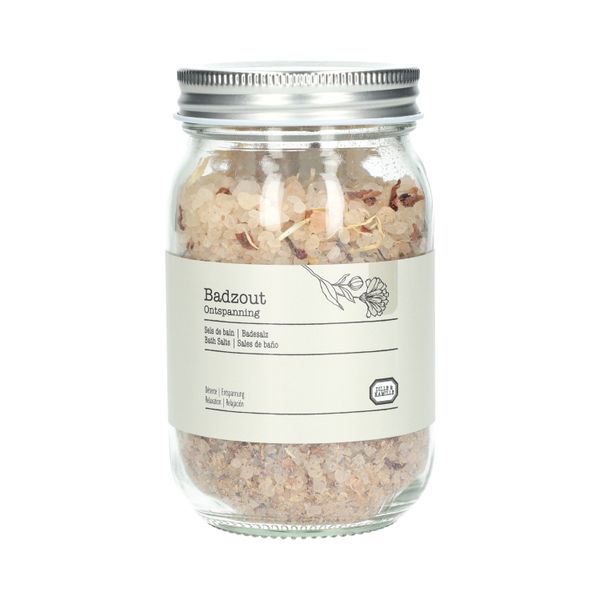 Badzout, ontspannend, 400 gram Badzout, ontspannend, 400 gram