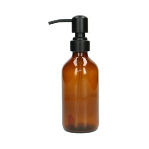 Distributeur de savon, verre ambré, 250 ml