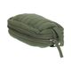 Trousse de toilette, moyen format, coton bio GOTS, vert foncé,  10 x 12 x 9 cm Trousse de toilette, moyen format, coton bio GOTS, vert foncé,  10 x 12 x 9 cm