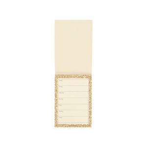 Menu planner, decorative, A5