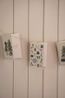 Kerstkaarten met envelop, winteraccessoires, set van 10 in een doos