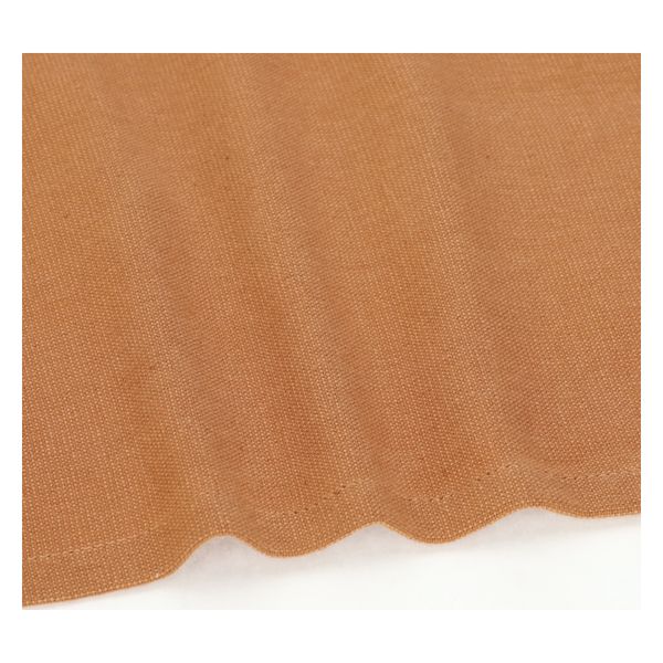Nappe, coton bio GOTS, brun amande, 140 x 180 cm