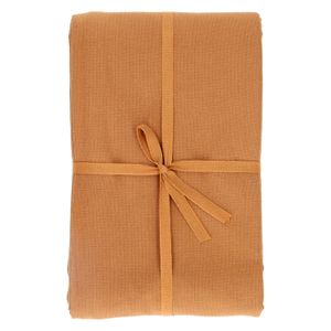 Nappe, coton bio GOTS, brun amande, 145 x 300 cm