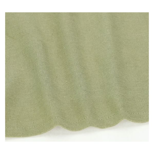Serviette de table, coton bio GOTS, vert mousse, 40 x 40 cm