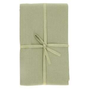 Nappe ronde, coton bio GOTS, vert mousse, Ø180 cm