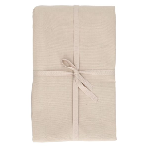 Tafelkleed rond, GOTS bio-katoen, kiezel,Ø210 cm