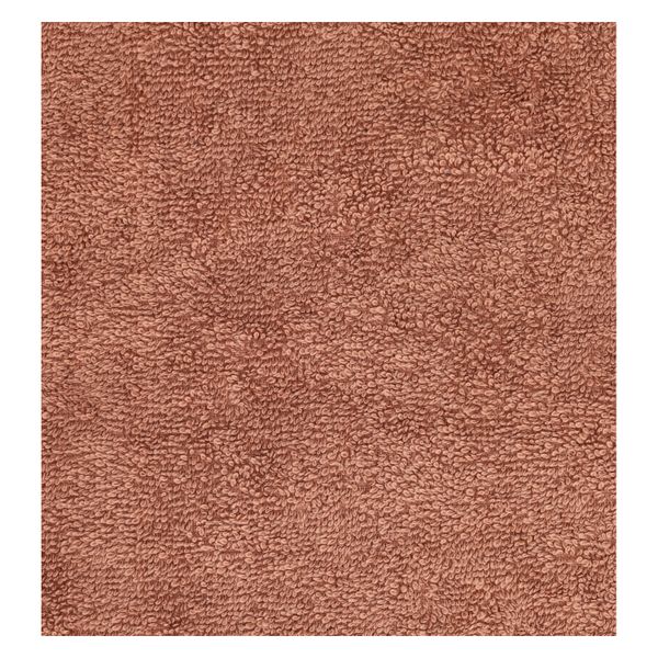 Handdoek, recycled katoen, terraroze, 50 x 100 cm