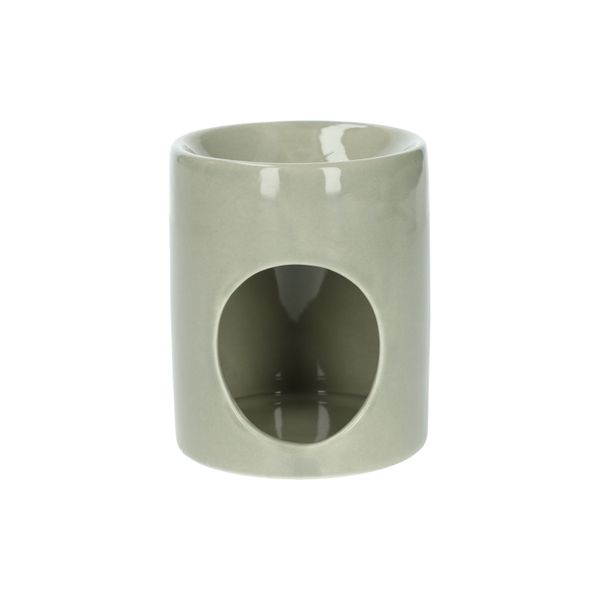 Geuroliebrander, porselein, lichtgroen,Ø 8 cm