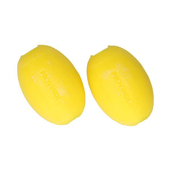 Zeepbollen, citroen, 2 stuks