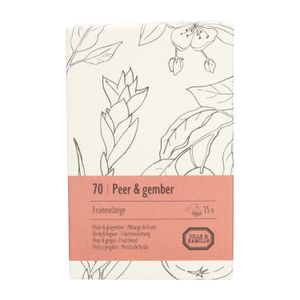 Birne & Ingwer, Früchtemischung, 15 Teebeutel