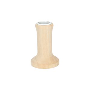 Kandelaar, rubberhout, laag, Ø5.5 x H 8 cm Kandelaar, rubberhout, laag, Ø5.5 x H 8 cm