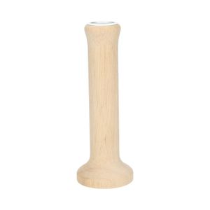 Kandelaar, rubberhout, Ø5.5 x H15,5 cm Kandelaar, rubberhout, Ø5.5 x H15,5 cm
