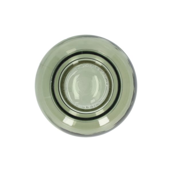 Bolvormige vaas, gerecycled glas, groen, Ø14,2 cm