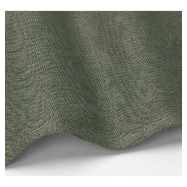 Nappe extra longue, lin, gris-vert, 137 x 350 cm