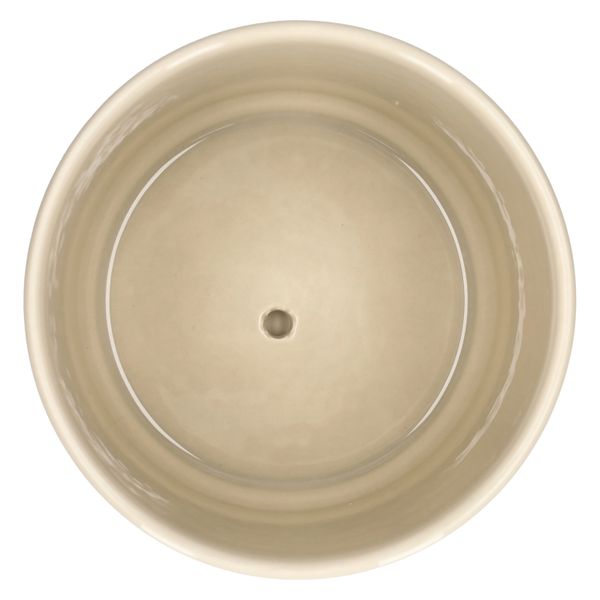 Bloempot met schotel, aardewerk, oudroze, Ø16 x 15 cm