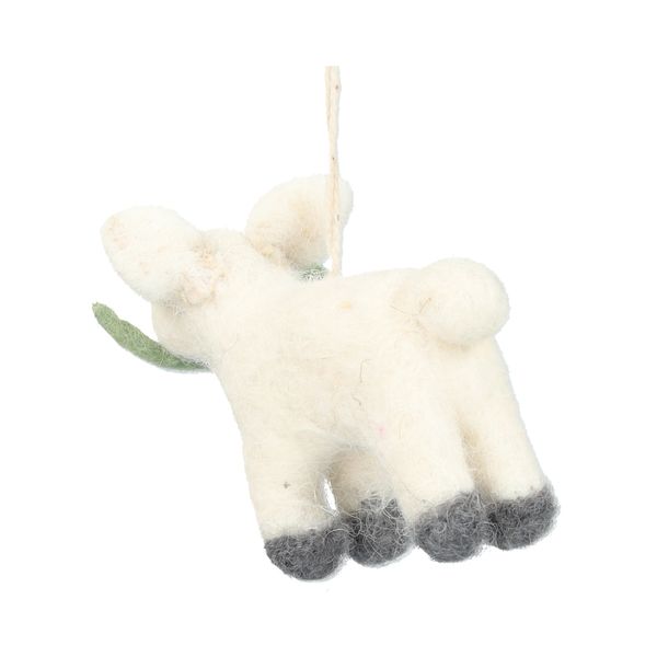 Hanger, vilt, lammetje met klaver