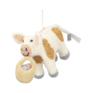 Suspensio, feutrine, veau avec panier à œufs