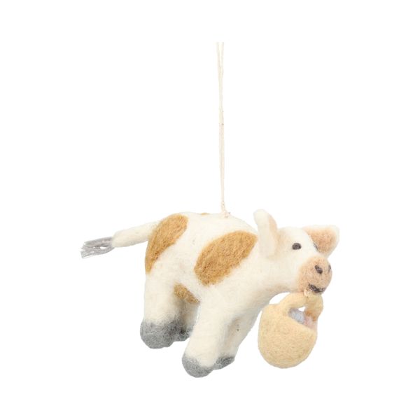 Suspensio, feutrine, veau avec panier à œufs