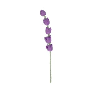 Branche de lavande, feutrine, violet, 24 cm
