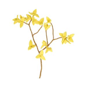Forsythienzweig, Filz, gelb, 40 cm Forsythienzweig, Filz, gelb, 40 cm