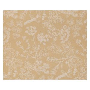 Inpakpapier met kruiden, kraft, 70 x 250 cm Inpakpapier met kruiden, kraft, 70 x 250 cm