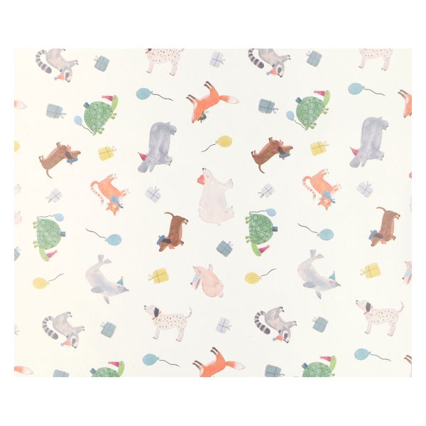Papier d'emballage, animaux, 70 x 250 cm Papier d'emballage, animaux, 70 x 250 cm