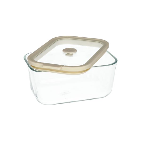 Plat à four/de conservation avec couvercle en verre, verre résistant à la chaleur et silicone, 750 ml