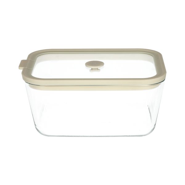Plat à four/de conservation avec couvercle en verre, verre résistant à la chaleur et silicone, 1,3 L