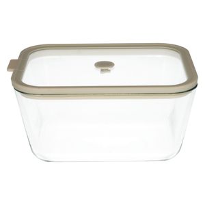 Plat à four/de conservation avec couvercle en verre, verre résistant à la chaleur et silicone, 2,5 L