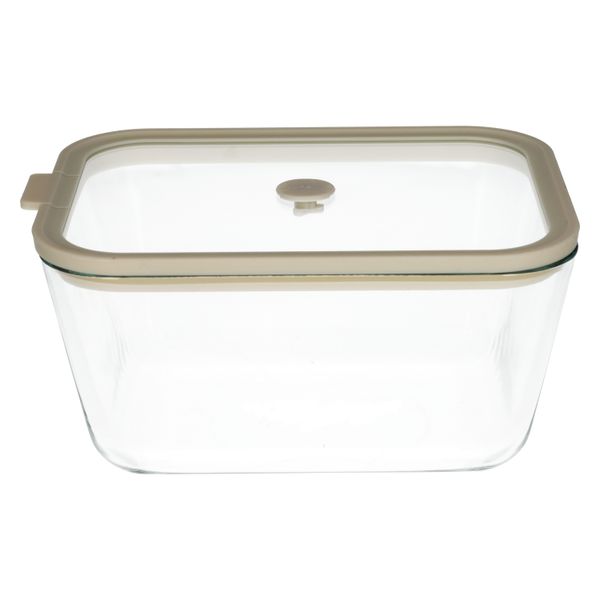 Plat à four/de conservation avec couvercle en verre, verre résistant à la chaleur et silicone, 2,5 L