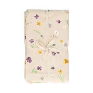 Tischdecke, GOTS Bio-Baumwolle, Frühlingsblumen, 145 x 250 cm Tischdecke, GOTS Bio-Baumwolle, Frühlingsblumen, 145 x 250 cm