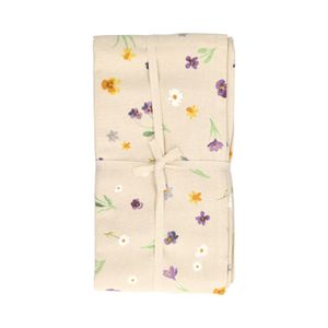 Tablecloth, GOTS organic cotton, spring flowers, 145 x 300 cm Tablecloth, GOTS organic cotton, spring flowers, 145 x 300 cm