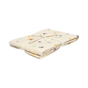 Tischdecke, GOTS_Bio-Baumwolle, Frühlingsblume, Ø 180 cm Tischdecke, GOTS_Bio-Baumwolle, Frühlingsblume, Ø 180 cm