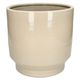 Bloempot, aardewerk, beige, Ø27 X 24 cm