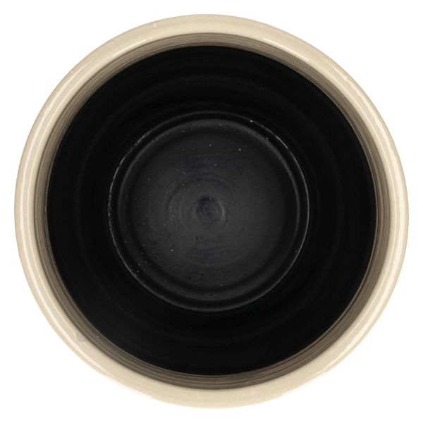 Bloempot, aardewerk, beige, Ø27 X 24 cm