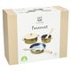 Batterie de cuisine pour enfant, métal et hévéa, 2+