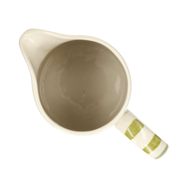 Kan, steengoed, viooltjes, 1,75 liter