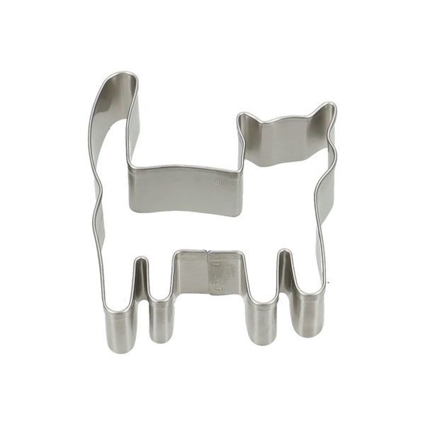 Emporte-pièce chat, inox recyclé