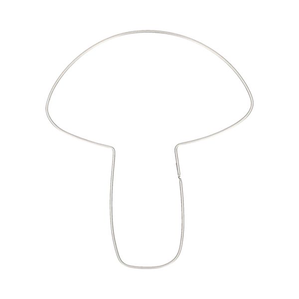 Emporte-pièce champignon, inox recyclé