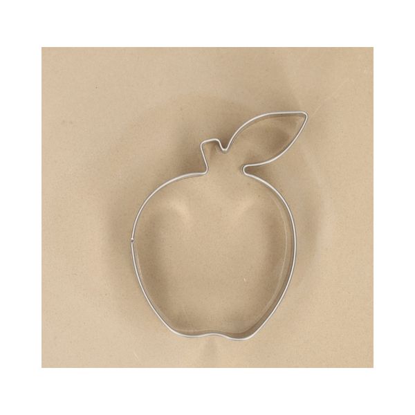 Emporte-pièce pomme, inox recyclé
