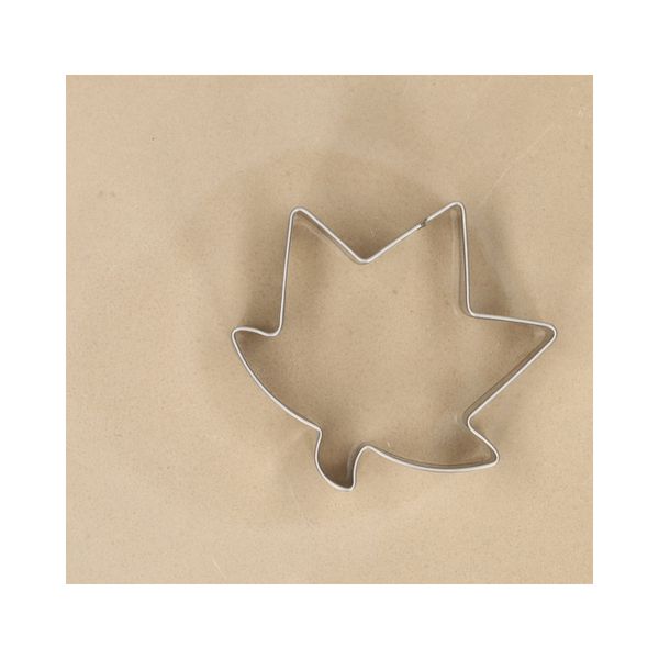 Emporte-pièce feuilles, inox recyclé