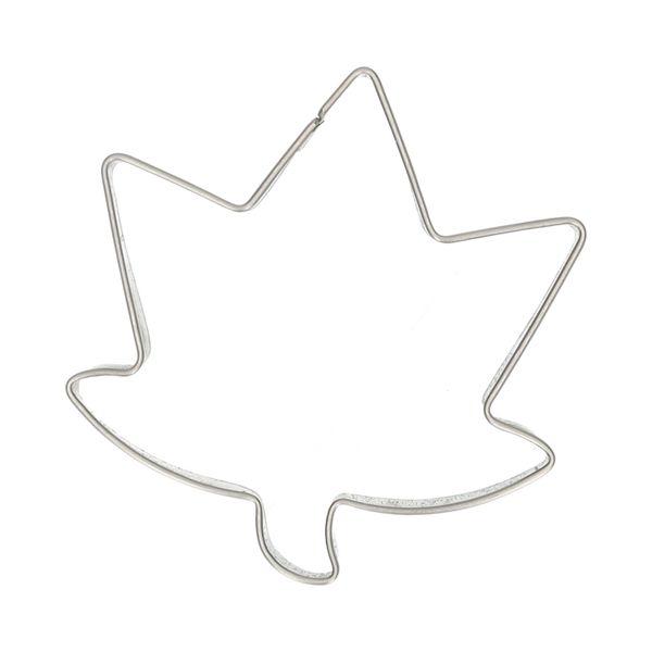 Emporte-pièce feuilles, inox recyclé