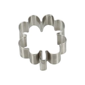 Emporte-pièce trèfle, inox recyclé