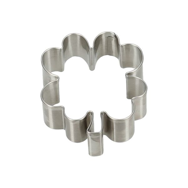 Emporte-pièce trèfle, inox recyclé