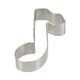 Emporte-pièce note de musique, inox recyclé