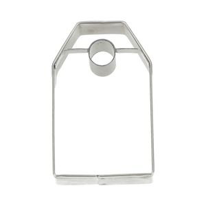 Emporte-pièce étiquette, inox recyclé